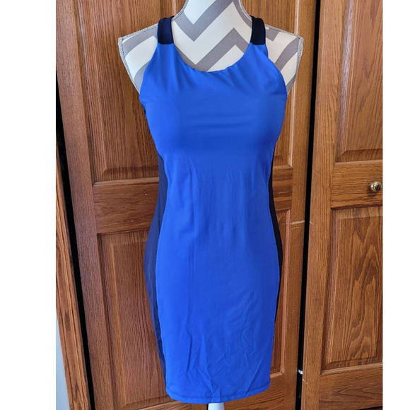 Athleta Women's Dress Color Block w/ Built-in Bra - Picture 1 of 6